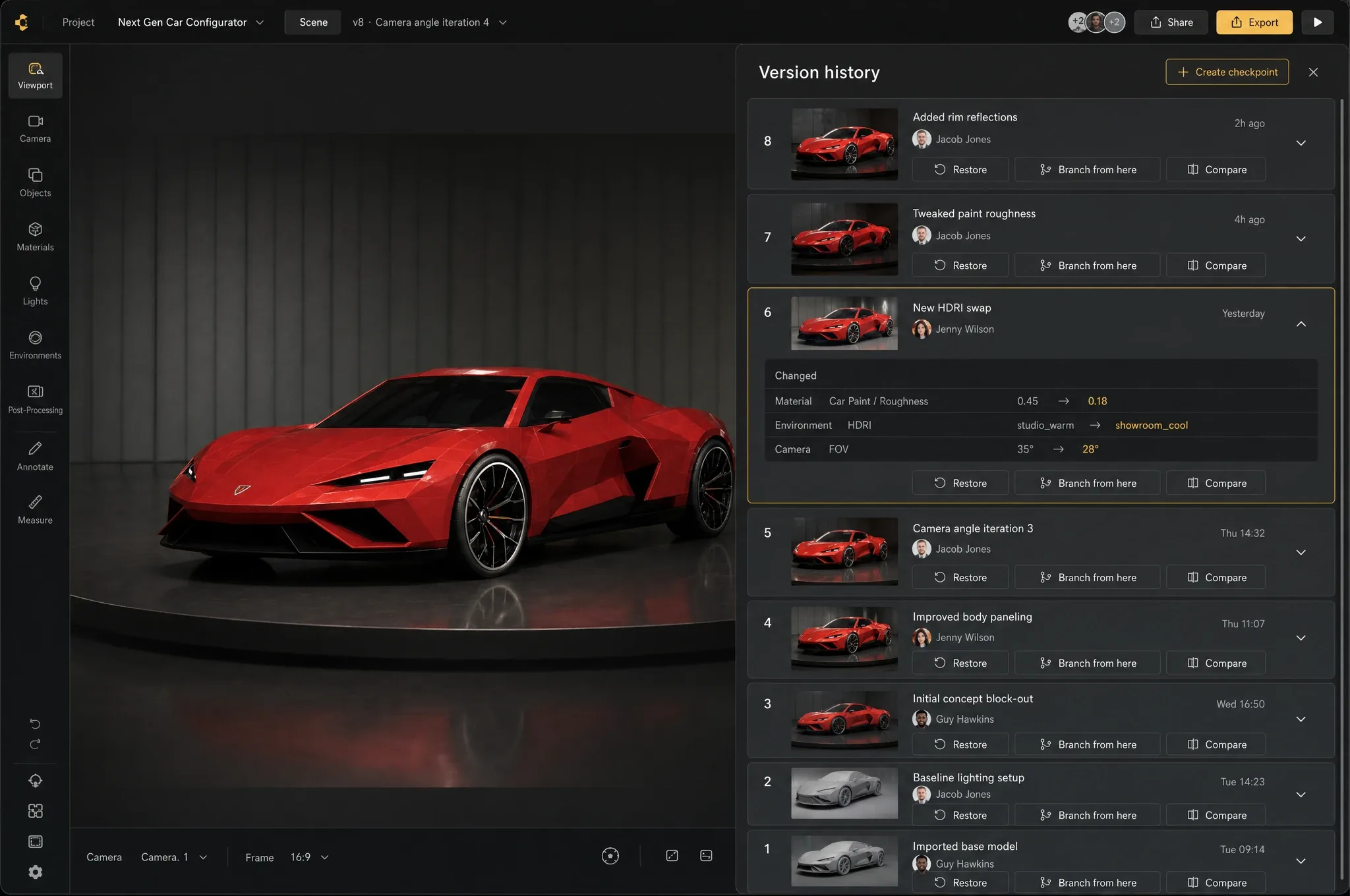 Aurora Studio Interactive 3D Editor screenshot 5