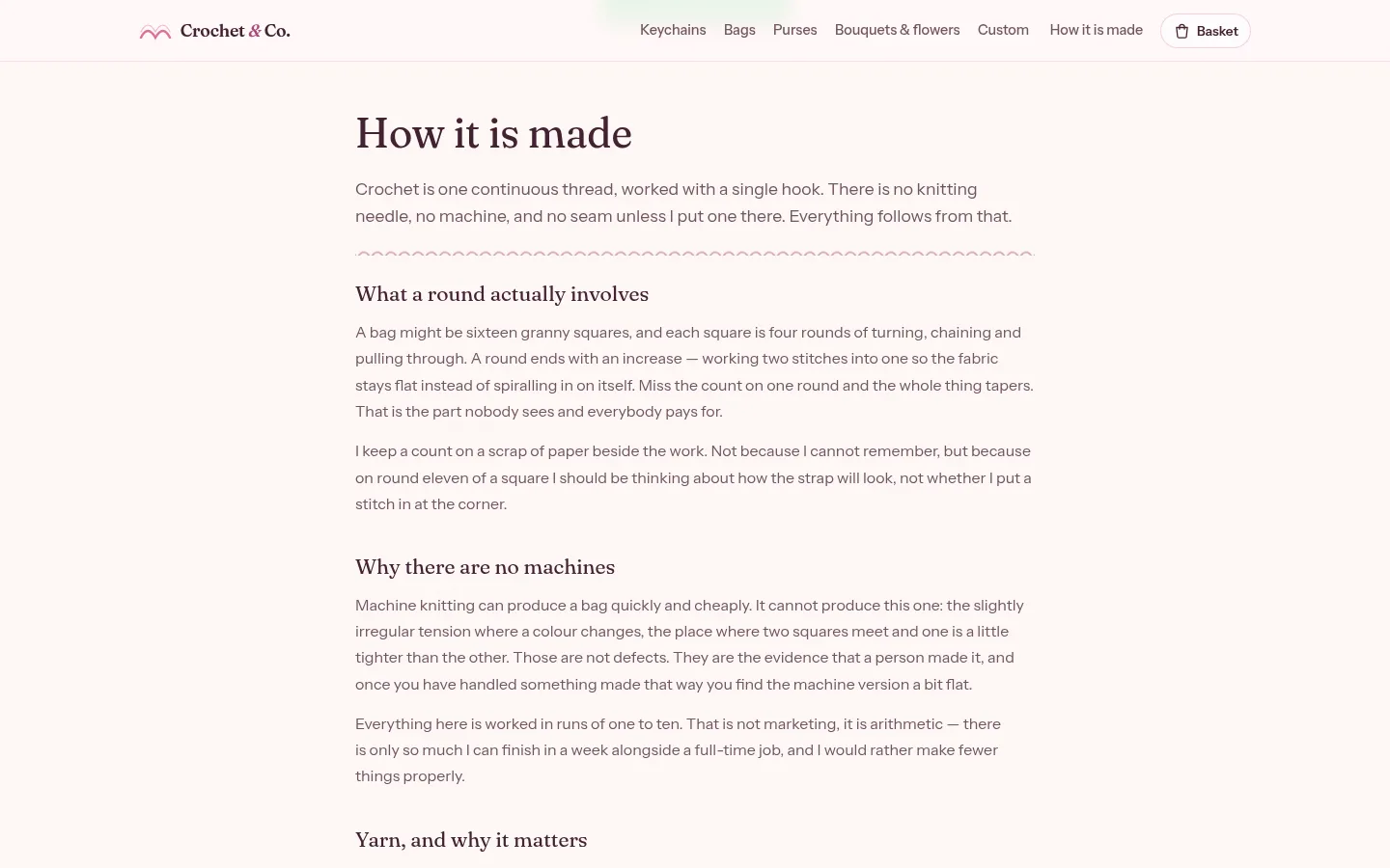 Crochet & Co. Handmade Storefront screenshot 4