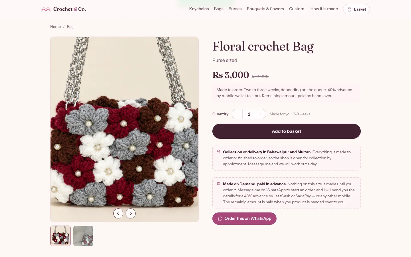 Crochet & Co. Handmade Storefront screenshot 3